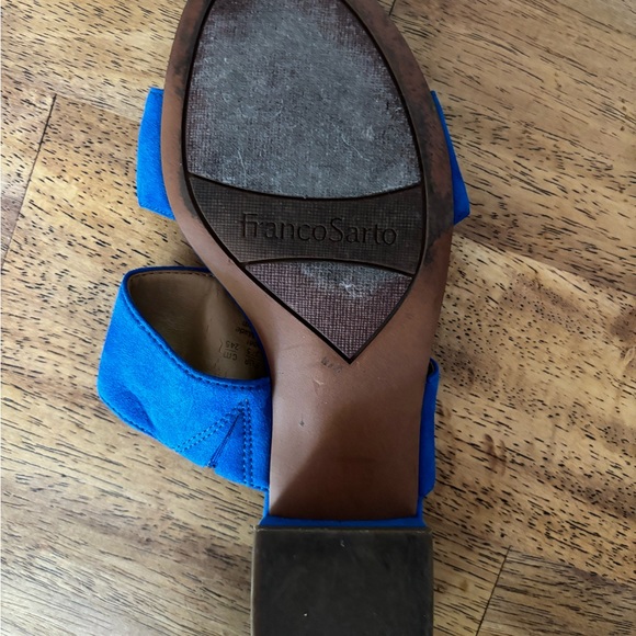 Franco Sarto Electric Blue Sandals - Picture 5 of 8